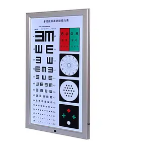 Ophthalmo logische Ausrüstung Led Eye Chart Licht box für visuelle Test-Seh tafel