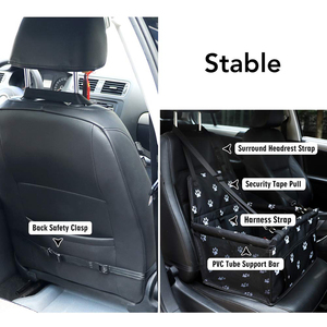 Asiento Elevador Portátil y Transpirable para Perros con Cinturón de Seguridad para Viajes - Product Image 2