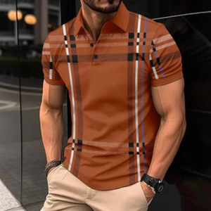 Polo da Golf Estive da Uomo in Jacquard a Maniche Corte, Casual, Personalizzabili con Stampa Goth, Asciugatura Rapida - Vendita all'Ingrosso - Product Image 5