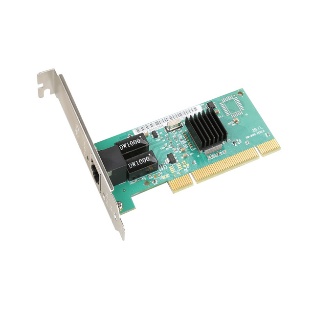 Realtek RTL8169 10/100/1000Mbps Single RJ45 Port PCI Gigabit Diskless Ethernet Adapter Network Card