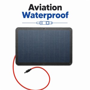 Celdas Solares <span class=keywords><strong>Sunpower</strong></span> de 5w 10w 6 voltios, Panel Solar Monocristalino ETFE, Cable JST DC Personalizado para Monitoreo Remoto - Product Image 1