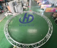 Arco de Aluminio para Iluminación, Estilo Moderno para Interiores y Exteriores, Arco Circular para Bodas
