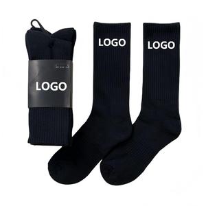 ถุงเท้ากีฬาแบบกำหนดขนาดโลโก้เองได้ OEM ถุงเท้าข้อสั้นผ้าฝ้าย แฟชั่นสตรีท บาสเกตบอล ยูนิเซ็กซ์ ระบายอากาศได้ดี ถุงเท้าฟุตบอล - Product Image 2