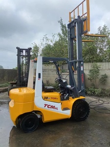 รถยกดีเซล FD30 TCM 3ตันจากญี่ปุ่นใช้สำหรับฟาร์มที่มีส่วนประกอบหลัก - Product Image 3