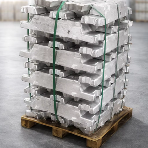 Lingot d'aluminium pur non allié de qualité A7 99,7% Série 1000 P1020 Marque LME pour moulage industriel 800x200x85mm - Product Image 1