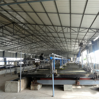 Table vibrante 6S à haut taux d'enrichissement pour la séparation des minerais de tungstène et d'étain - Équipement d'usine de traitement 1,5 t/h