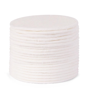Lingettes lavables en <span class=keywords><strong>coton</strong></span> biologique de bambou tissé réutilisables pour le nettoyage du visage à domicile - Product Image 1