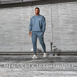 Conjunto Deportivo de Forro Polar para Hombre, Transpirable, de Dos Piezas, para Correr, con Logotipo Personalizado - Product Image 2