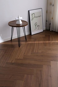 <span class=keywords><strong>Parquet</strong></span> en chêne brossé multicouche de 15 mm d'épaisseur avec revêtement UV, design moderne et luxueux, pour salon - Product Image 4