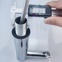 Nouveau robinet automatique sans contact en acier inoxydable, contemporain et économe en énergie, à montage sur plan, pour lavabo, salle de bain et chambre à coucher