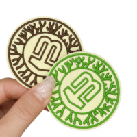Offre Spéciale Écussons Brodés Personnalisés en Plastique Effet Serviette avec Auto-Logo et Fixation Auto-agrippante pour Broderie et Décoration de Vêtements