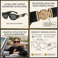 Fournisseur OEM de lunettes de soleil géométriques avec logo personnalisé |   Lentilles polarisées TAC UV400 |   Certifié CE UKCA |   Usine de vente en gros