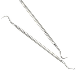 Dental <b>tools</b>, dental instruments, dual-headed probes, tartar and <b>plaque</b> <b>removers</b>, oral care dental probe instruments - Product Image 2