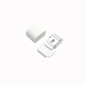 Soportes de fijación dual de 160mm, soporte de riel, pista de cortina de hierro, soporte de pared de techo para riel de pista de cortina plegable de onda S - Product Image 6