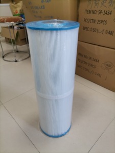 Cartouche filtrante plissée de haute qualité pour <span class=keywords><strong>piscine</strong></span>, remplacement pour les systèmes de <span class=keywords><strong>filtration</strong></span> d'eau des spas et des bains à remous - Product Image 6