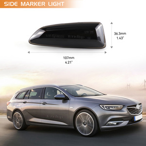 Luce di indicatore di direzione dinamica a LED dinamico sequenziale luce di posizione laterale per <span class=keywords><strong>Opel</strong></span> Astra J Astra J K Zafira C Insignia B <span class=keywords><strong>Grandland</strong></span> X - Product Image 2