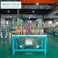 Machine à tresser à grande vitesse Credit Ocean à 32 broches pour la fabrication de cordes et de lacets
