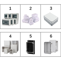 Fabricant Couvercle de boîtier d'interrupteur Boîte de distribution MCB Couvercle de fenêtre étanche Boîte de jonction Boîtier électrique en plastique