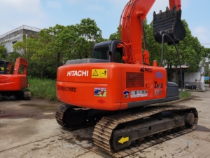 Excavadora Hitachi ZX 120, excavadora de cadenas, diésel, equipo de construcción para movimiento de tierras, excavadora para manejo de materiales - Product Image 2