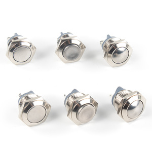 Husa Sản phẩm bán chạy nhất 2025 Nút chuyển đổi 1NO tạm thời tự nghỉ ngơi nút nguồn mà không cần chiếu sáng push button Thiết bị chuyển mạch 16 Mét - Product Image 1