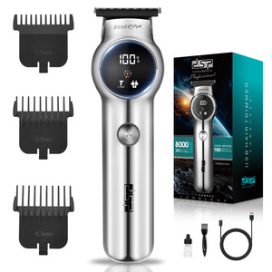 Cortadora de Cabello DSP 8000 RPM con Pantalla LCD, Inalámbrica, Carga USB, Profesional para Barbería - Product Image 5