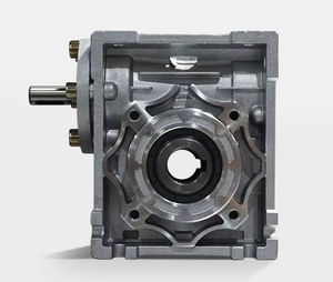 Nmrv090 शाफ्ट इनपुट कृमि गियर रिड्यूः 1-80:1 हाथ क्रैंक टरबाइन रिड्यूसर rv90 इनपुट शाफ्ट 24 मिमी आउटपुट छेद 35 मिमी - Product Image 1