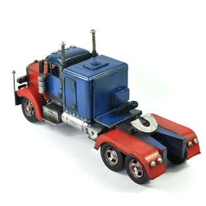 Camion-citerne vintage <span class=keywords><strong>Optimus</strong></span> <span class=keywords><strong>Prime</strong></span> Big Convoy, modèle de camion en métal à vendre, transformateurs <span class=keywords><strong>Optimus</strong></span> <span class=keywords><strong>Prime</strong></span>, tête de camion décorative - Product Image 2