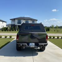 Capot de benne pour pick-up 4x4, accessoires tout-terrain, en alliage d'aluminium et acier, pour Dodge Ram 1500 5.7ft 2500 avec Rambox
