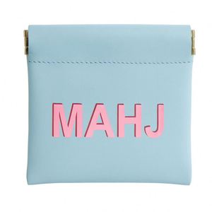 <b>Hot</b> Selling PU Leather Mahjong Title Cards Holder Colorful Creative Mahjong Tiles Rule Cards Organization Fashion Storage <b>Bag</b> - Product Image 2