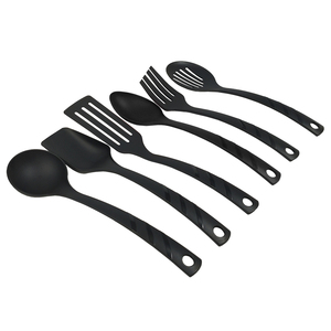 One Dollar <strong>Store</strong> Cheap Nylon Kitchen Utensils Home Utensils Kitchen Accessories Utensils Dinnerware Cutlery Tableware Set - Product Image 1