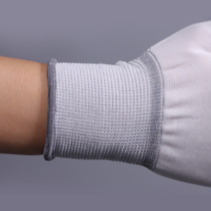 Xây dựng công nghiệp găng tay an toàn trắng PU <span class=keywords><strong>Palm</strong></span> Top phù hợp với Polyurethane nhúng tay và cánh tay bảo vệ - Product Image 2