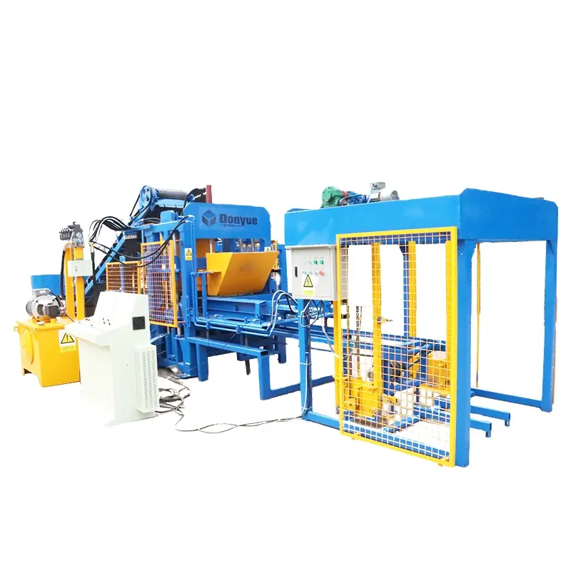 Giá Khuyến Mãi 2020 Giảm Giá Mạnh QT 4-15 Chất Lượng Cao Full Auto All In One Block Making Machine Công Suất Lớn