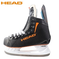 Patins à roulettes de hockey sur glace HEAD Winter Inline, en cuir synthétique, avec lame en acier inoxydable et coton PVC.