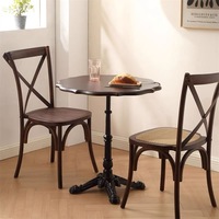 Meubles commerciaux sur mesure pour petit déjeuner Bar dîner café Restaurant Table de cuisine en marbre