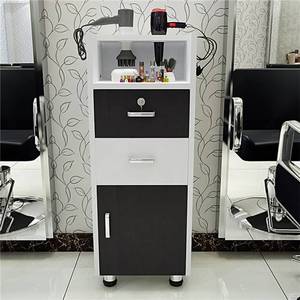 Wholesale Price Modern Metal Frame Hair Layer Cart With Dryer Holders Beauty Barber Salon <b>Trolley</b> - Product Image 3