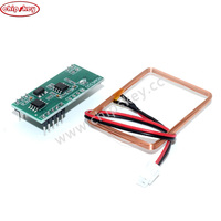 Modul pembaca kartu RFID #8019 125K RDM6300 modul RF ID elektronik dengan keluaran UART untuk Arduinos