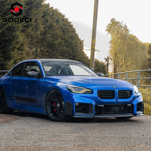 Rejilla de Ventilación Delantera Estilo MP de Fibra de Carbono Seca para BMW G87 M2 Coupé <span class=keywords><strong>2023</strong></span>+, Divisor, Entradas de Aire Delanteras, Conductos, Alerón, Parachoques - Product Image 6