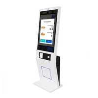Kiosque numérique en libre-service HONGNUO OEM ODM en gros, systèmes de point de vente à écran tactile, kiosque de paiement pour restaurant de restauration rapide, café