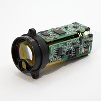 Module de télémétrie laser Erbium-Glass EYOUNG EYC-2500A, portable, compact, en alliage d'aluminium, 1535 nm, portée de 4000 m, précision de 1 m, usage industriel