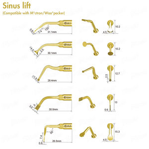 Puntas de cirugía piezoeléctricas Implante <span class=keywords><strong>dental</strong></span> Puntas de cirugía ósea Rinoplastia Puntas dentales ENT Puntas de motor de cirugía ósea piezoeléctrica - Product Image 2