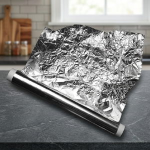 Rouleaux de papier aluminium robustes et de qualité alimentaire, durables pour la cuisine, idéaux pour le barbecue, la cuisson au four, la cuisson à la vapeur et l'emballage. - Product Image 1