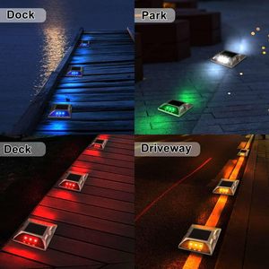 Catarifrangente Stradale Solare <span class=keywords><strong>a</strong></span> LED da 20T per Sicurezza Stradale, Segnalazione di Avvertimento, Marcatura di Vialetti e Pontili - Product Image 3