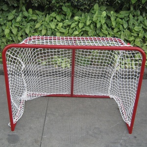 Portería Junior portátil oficial Regulación de acero 48 "X36" Red de poste de portería de <span class=keywords><strong>hockey</strong></span> sobre hielo para <span class=keywords><strong>hockey</strong></span> callejero - Product Image 4