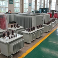 Transformateur triphasé immergé dans l'huile S13-1250kVA, certifié CE IEC 60076, 50/60Hz, entrée 10kV/11kV, sortie 400V, bobinage en couches