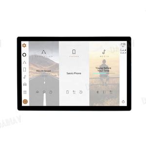Autoradio 13,6 pouces pour Land Rover Sport L494 2013 2014 2015 2016 2017, système multimédia stéréo GPS, navigation, panneau de climatisation - Product Image 1