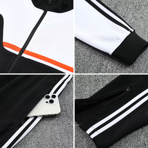 เสื้อฟุตบอลผู้ชายชุดกีฬาเสื้อวอร์มฟุตบอลมีซิปเสื้อฟุตบอล - Product Image 5