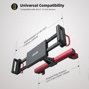 Lamicall P3 linh hoạt xe máy tính bảng chủ 5.6-8.6 inch tựa đầu máy tính bảng Núi nhựa trở lại chỗ ngồi tựa đầu đứng cho trẻ em - Product Image 4