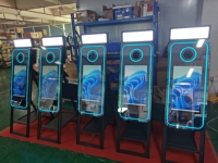 Mesin Stan foto cermin 40 inci Booth foto cermin Stan foto Stan foto dengan kamera dan Printer