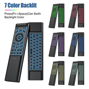 <span class=keywords><strong>Telecomando</strong></span> Air Mouse con Giroscopio, Retroilluminazione a 7 Colori, Modalità Dual BT5.2 2.4G, Tastiera Wireless e Mouse per PC, Android, Smart TV Box - Product Image 3