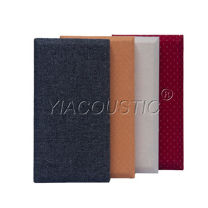 Panneaux muraux acoustiques modernes en tissu non tissé doux et velouté, solution complète pour projets d'usine - Product Image 5